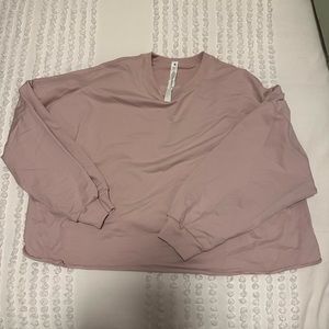 Lululemon cropped crew neck